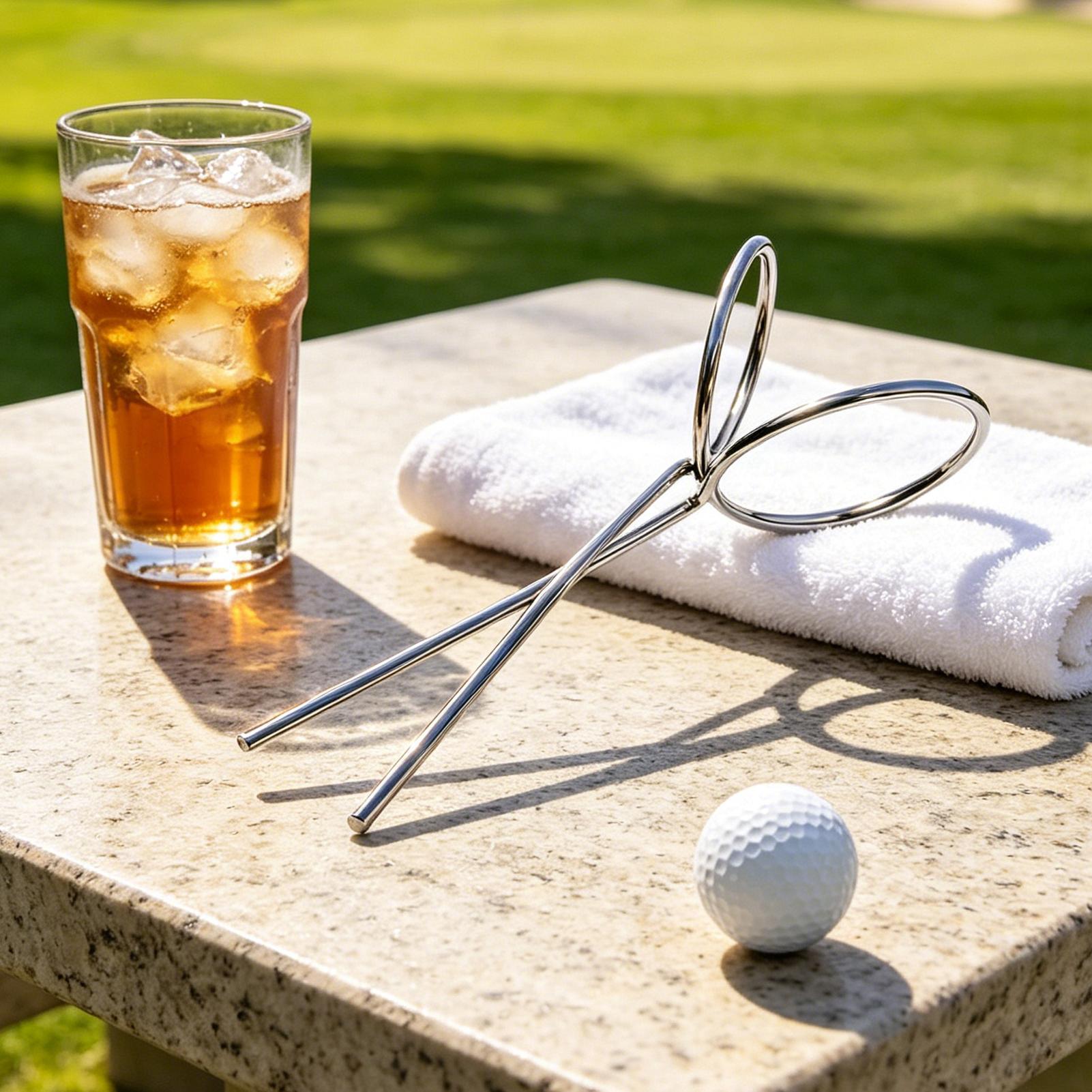 ゴルフボールグラバー 軽量挿入式ピッカー ステンレスパターグ - Golf Putter のレビューと価格